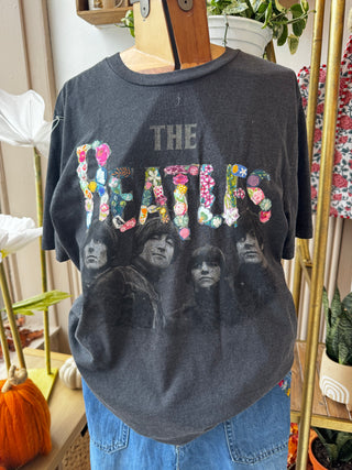 Applique Beatles (quilted patterns will vary)