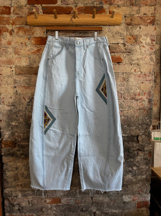 Barrel Jeans Vintage Hanky - Size 8