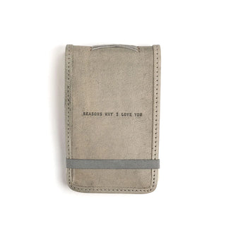 Mini Leather Journal w/ Quotes
