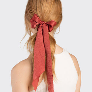 Kit-sch Satin Scarf Scrunchies (4 Colors)