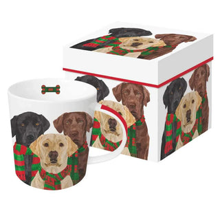 Animal Christmas Mugs w/ box