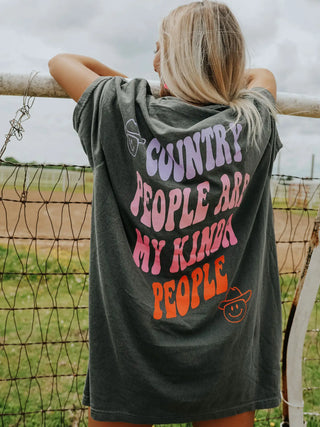 Country People Are My Kind Of People Tee