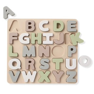 Soft Silicone Abc Puzzle For Toddlers