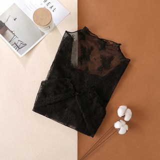 Sheer Black Top