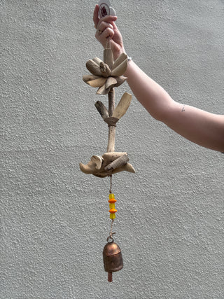 Sunflower Beads and Bell