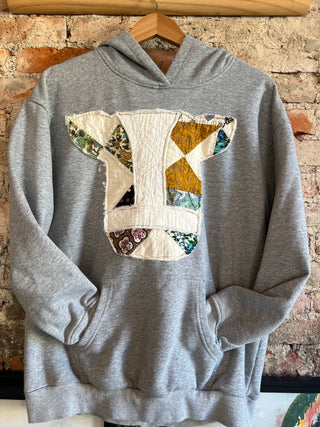 Brown Cow Hoodie - Size XL