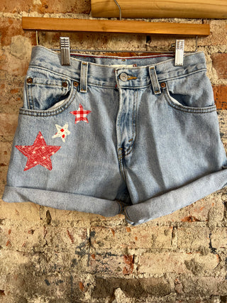 Red Stars - Levi's Size 4