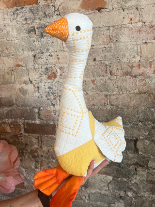 Quilted Stuffed Goose