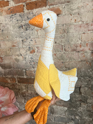 Quilted Stuffed Goose