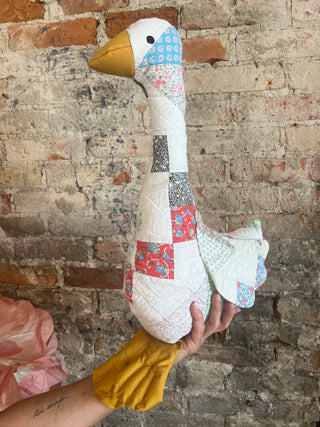 Quilted Stuffed Goose
