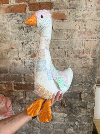 Quilted Stuffed Goose
