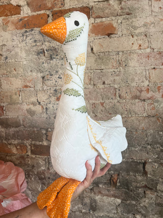 Quilted Stuffed Goose