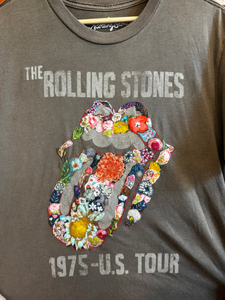 Applique Rolling Stones Tee - Pattern will vary