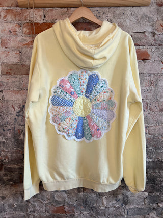 Yellow Dresden Hoodie - Size Large