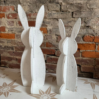 Wooden Shiplap Easter Bunny (Large and Small)