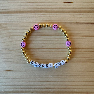 Smiley Faith Beaded Bracelets (3 Styles)