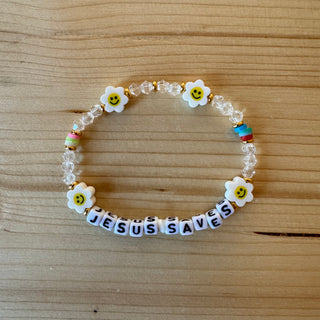 Smiley Faith Beaded Bracelets (3 Styles)