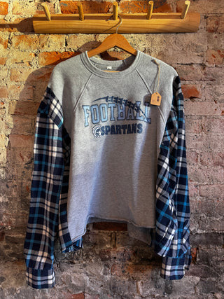 VV Football Flannel Sleeves - Oversized fit