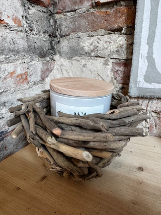 Driftwood Nest (good for candles/small trinkets)
