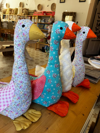 Quilted Stuffed Goose