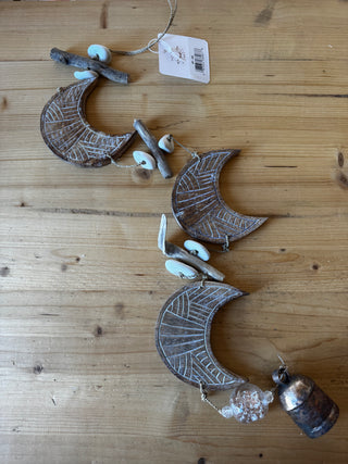 Three Moons Wood Chimes