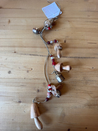 Mushroom Wood Chime