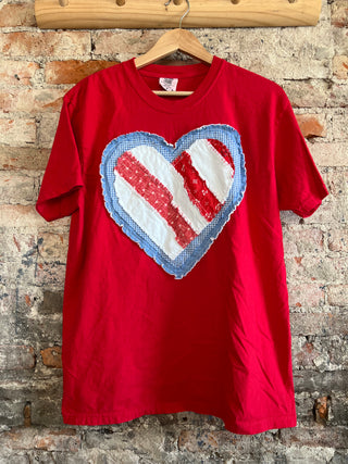Patriotic Heart - Large