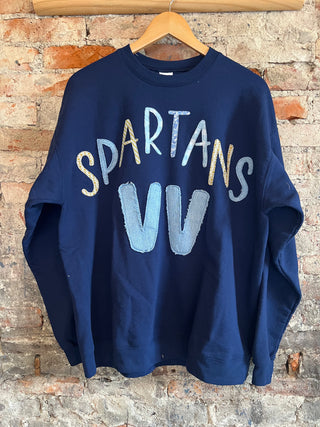 Spartans VV Sweatshirt - Size XL (fits like a Large)