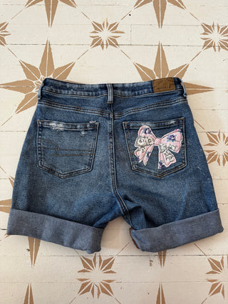 AE Shorts hand embroidered