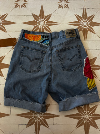 Upcycled Levi Silver Tab Jean Shorts - Size 31