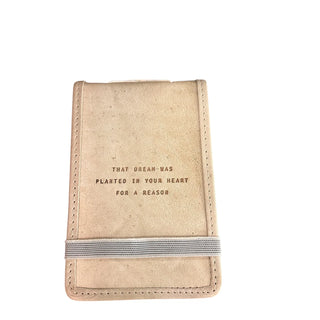 Mini Leather Journal w/ Quotes