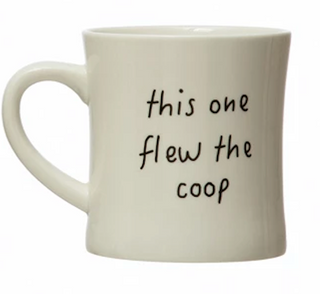 Rooster Mug w/ saying 8 oz.