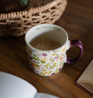 Today Matters Magnolia Floral Mug