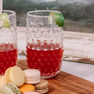 Jessica's Hobnail Drinking Glass