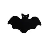 Bat Shaped Pillow - Faux Sherpa Fabric