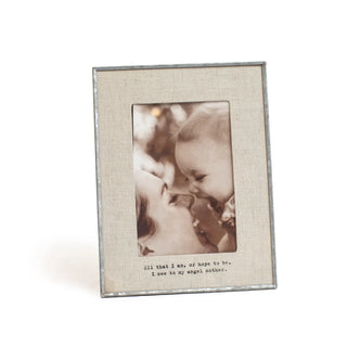 All That I am.. Linen Photo Frame