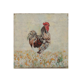 Rooster Canvas Wall Art