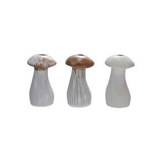 Mushroom Taper holder + candle