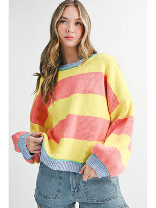 PERFECT Striped Sweater Crewneck
