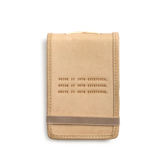Mini Leather Journal w/ Quotes