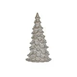White Stoneware Tree 4" x 7 1/2" H