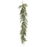 Cedar/Eucalyptus Garland with Pinecones - 60"L x 8"H